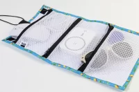 pouzdro-organizér z RPET na zakázku černá s potiskem loga - foto 6