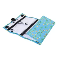 pouzdro-organizér z RPET na zakázku černá s potiskem loga - foto 7