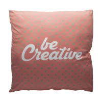 povlak na polštář na zakázku bílá s potiskem loga - foto 3