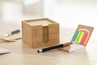 poznámková kostka přírodní s potiskem loga - foto 4