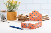 poznámkový bloček na zakázku  bílá s potiskem loga - foto 7