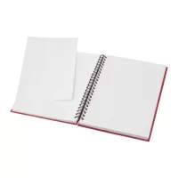 poznámkový blok červená s potiskem loga - foto 4