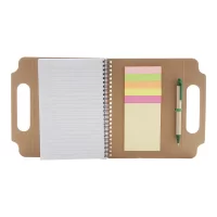 poznámkový blok přírodní s potiskem loga - foto 2