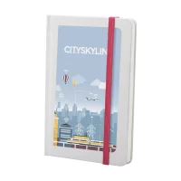 poznámkový blok růžová s potiskem loga - foto 5