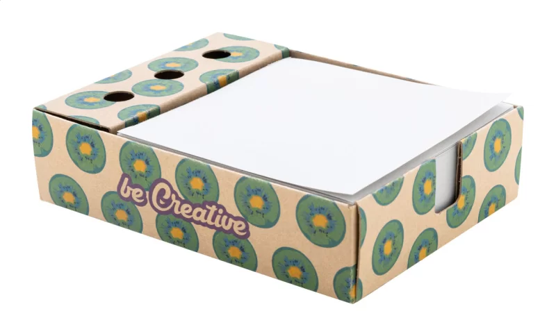 poznámkový blok s držákem na pero přírodní — reklamní předmět s vlastním potiskem poznámkový blok s držákem na pero přírodní s potiskem loga