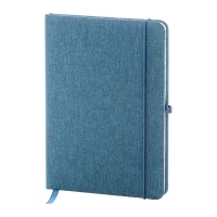 poznámkový blok z RPET modrá s potiskem loga - foto 5