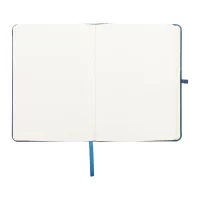 poznámkový blok z RPET modrá s potiskem loga - foto 6