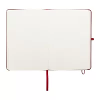 poznámkový blok z RPET vínová s potiskem loga - foto 6