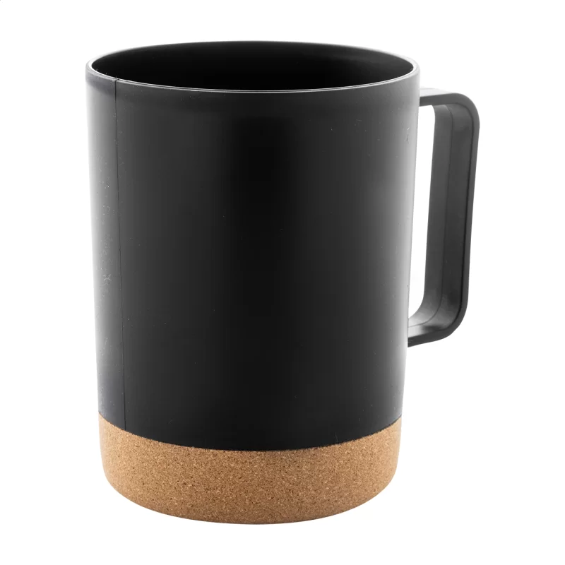 PP hrnek černá s potiskem loga