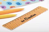 pravítko na zakázku, 15 cm bílá s potiskem loga - foto 4