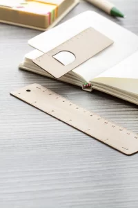 pravítko přírodní s potiskem loga - foto 2