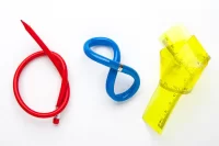 pravítko žlutá s potiskem loga - foto 2