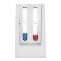 přesýpací hodiny RABS bílá s potiskem loga - foto 4