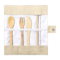 příbor přírodní s potiskem loga - foto 4