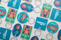 přívěšek na klíče bílá s potiskem loga - foto 5