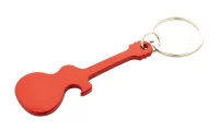 přívěšek na klíče červená s potiskem loga - foto 2