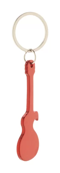 přívěšek na klíče červená s potiskem loga - foto 3