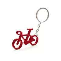 přívěšek na klíče červená s potiskem loga - foto 2