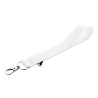 přívěšek na klíče na zakázku bílá s potiskem loga - foto 4