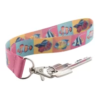 přívěšek na klíče na zakázku bílá s potiskem loga - foto 19