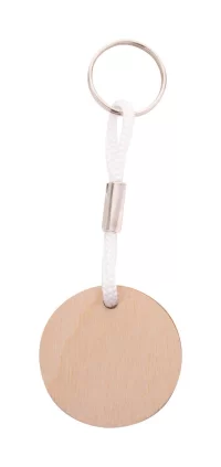 přívěšek na klíče na zakázku bílá s potiskem loga - foto 2