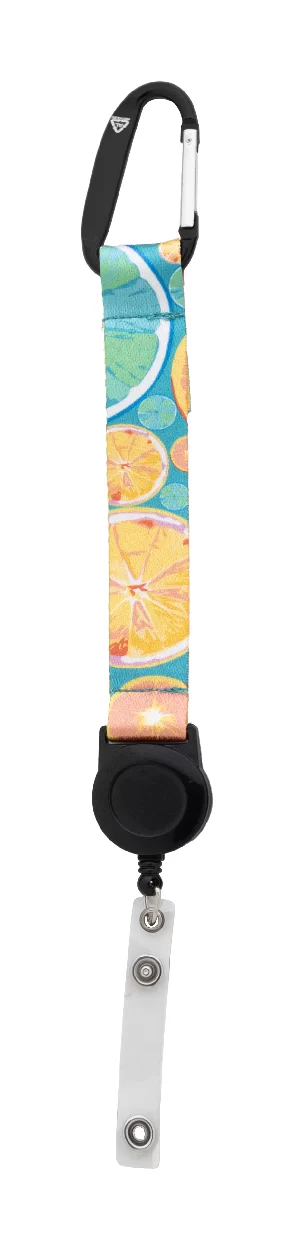 přívěšek na klíče na zakázku černá s potiskem loga