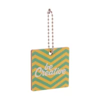 přívěšek na klíče na zakázku přírodní s potiskem loga - foto 5