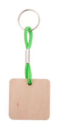 přívěšek na klíče na zakázku zelená s potiskem loga - foto 2