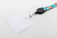 přívěšek na klíče na zakázku žlutá s potiskem loga - foto 4