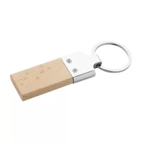 přívěsek na klíče přírodní s potiskem loga - foto 2