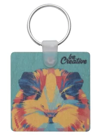 přívěšek na klíče přírodní s potiskem loga - foto 10