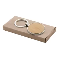 přívěšek na klíče přírodní s potiskem loga - foto 3