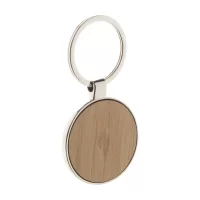 přívěšek na klíče přírodní s potiskem loga