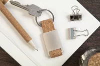 přívěšek na klíče přírodní s potiskem loga - foto 4