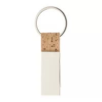přívěšek na klíče přírodní s potiskem loga - foto 3