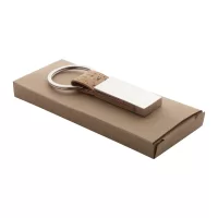 přívěšek na klíče přírodní s potiskem loga - foto 4