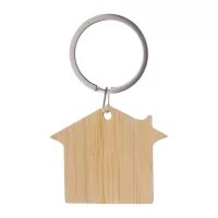 přívěšek na klíče přírodní s potiskem loga - foto 2