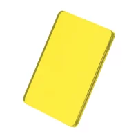 přívěšek na klíče průhledná žlutá s potiskem loga - foto 3