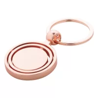 přívěšek na klíče růžová s potiskem loga - foto 4