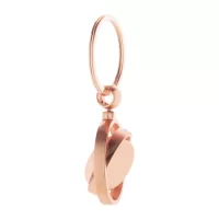 přívěšek na klíče růžová s potiskem loga - foto 5