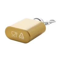 přívěsek na klíče s butylkou RSS zlatá s potiskem loga - foto 5