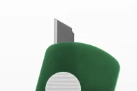 přívěšek na klíče s nožíkem na papír zelená s potiskem loga - foto 2