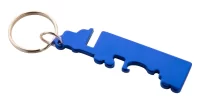přívěšek na klíče s otvírákem modrá s potiskem loga - foto 2