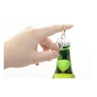 přívěšek na klíče s otvírákem na láhve stříbrná s potiskem loga - foto 6