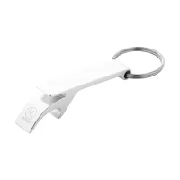 přívěšek na klíče s otvírákem stříbrná s potiskem loga - foto 3