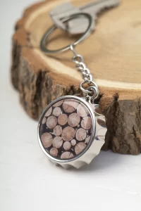 přívěšek na klíče s otvírákem stříbrná s potiskem loga - foto 6