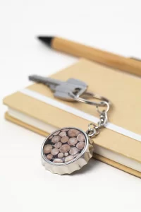 přívěšek na klíče s otvírákem stříbrná s potiskem loga - foto 8