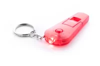 přívěšek na klíče s píšťalkou červená s potiskem loga - foto 3