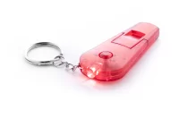 přívěšek na klíče s píšťalkou červená s potiskem loga - foto 4