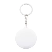 přívěšek na klíče s plackou bílá s potiskem loga - foto 2